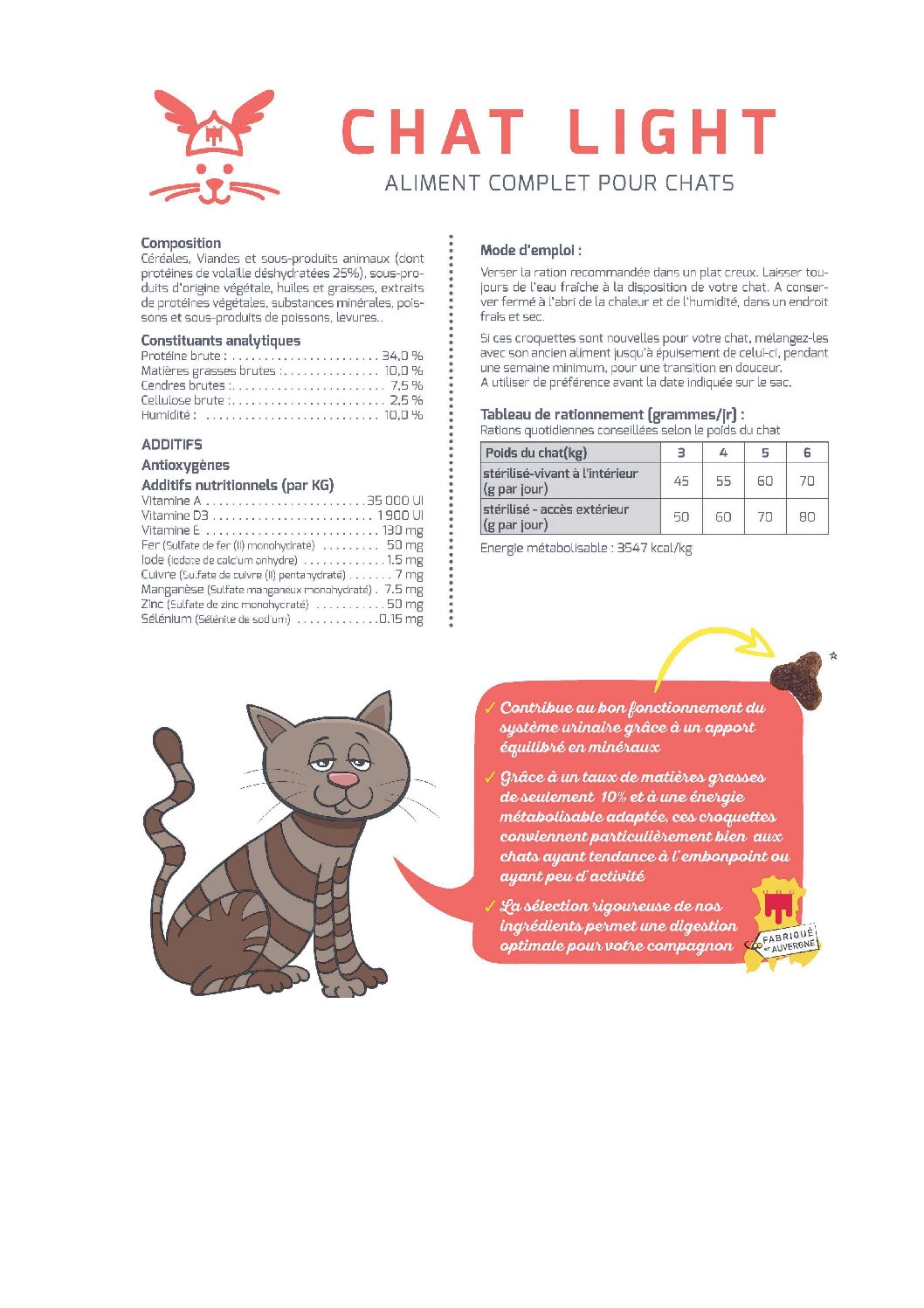 CHAT LIGHT 4KG