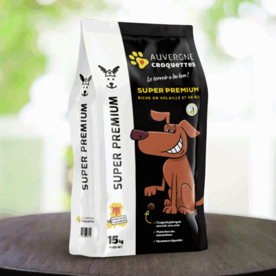 SUPER PREMIUM VOLAILLE/RIZ SANS CEREALES PAILLERE 15KG
