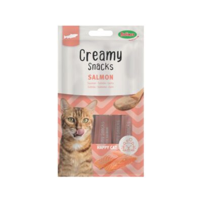 CREAMY SNACKS x4 SAUMON pour chat - 60g