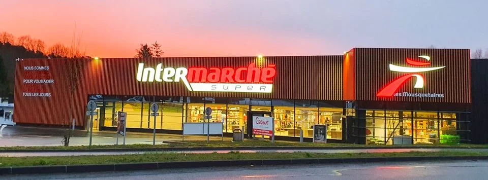 Devanture ou logo Intermarché Saint-Georges-de-Mons