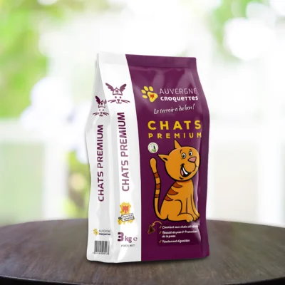 Sac de croquettes chat Premium 3 kg