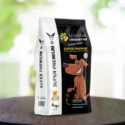 Sac de croquettes chien Super Premium 4 kg