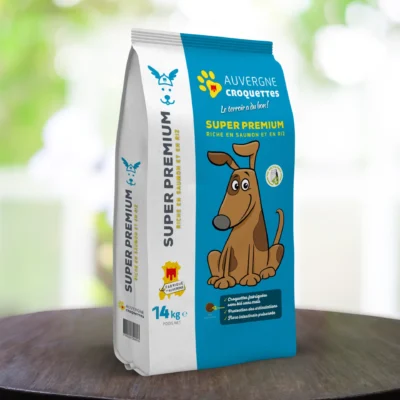 Sac de croquettes chien saumon 14 kg
