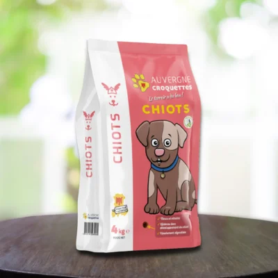 Sac de croquettes chiot 4 kg