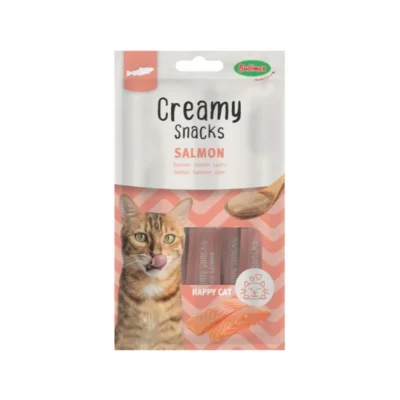 CREAMY SNACKS x4 SAUMON pour chat - 60g
